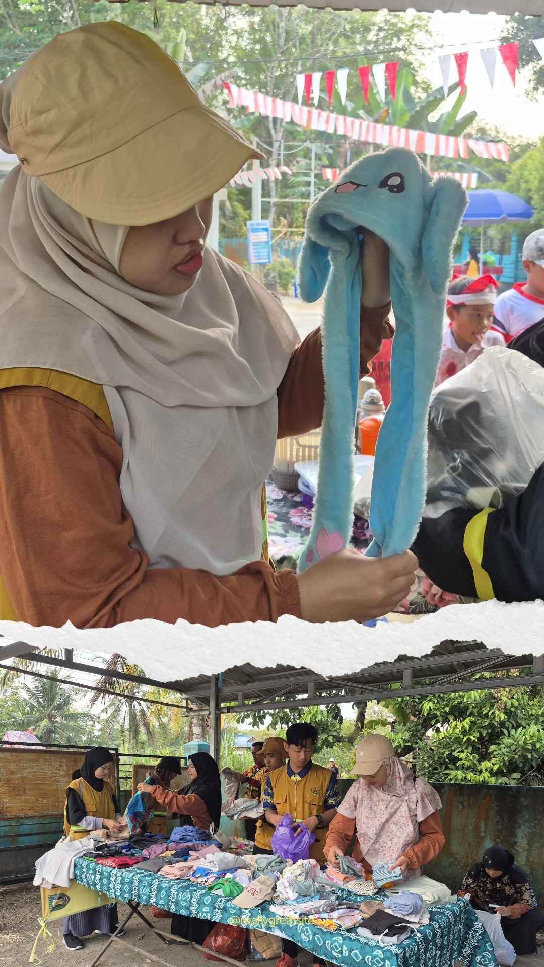 SATT Gelar Bazar Barang Layak Pakai, Salurkan Rp1,52 Juta rupiah untuk Masyarakat Desa Simpung Layung